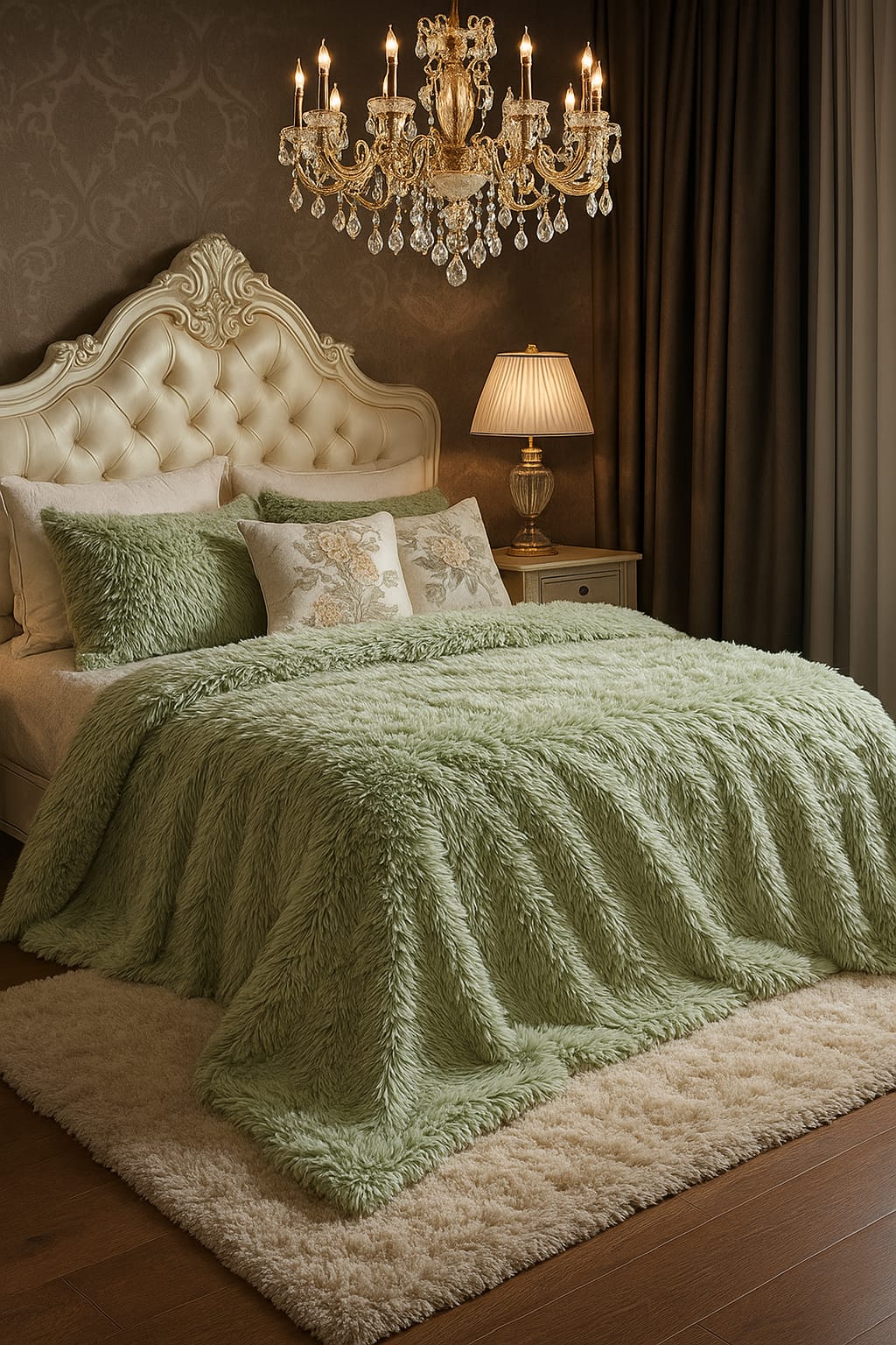 CASEYS RABBIT FUR D/BED JAPENESE COLLECTION BLANKETS